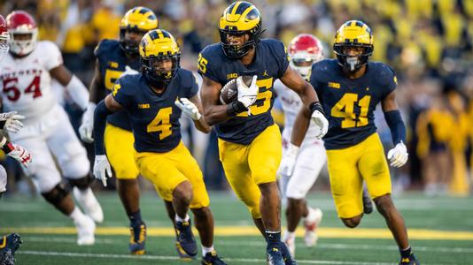 Michigan linebacker Junior Colson wins Lott Impact Trophy