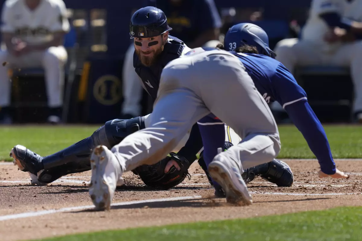 Brewers send C Eric Haase outright to Triple-A Nashville after he clears waivers