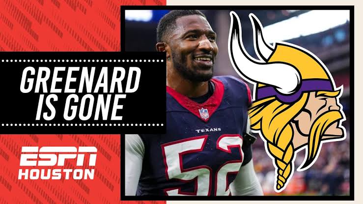 Breaking News: Jonathan Greenard, Former Houston Texans Linebacker, Signs Four-Year, $72 Million Contract with Minnesota Vikings – What a Deal!