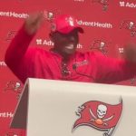 fired-up-buccaneers-coach-todd-bowles-pounds-fists-on-podium-during-press-conference-as-reporters-warn-youre-on-video